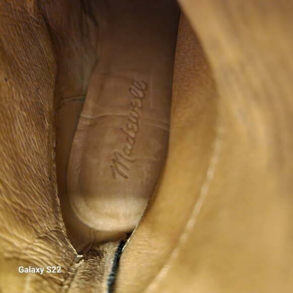 Madewell The Dimes Kitten-Heel Booties in Crinkle. NIB. Size 6 - Picture 8 of 16